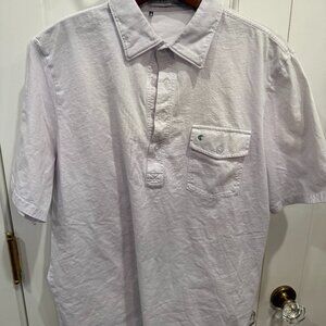 Criquet light gray polo-style shirt